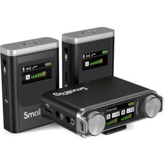 SmallRig Forevala W60 2-Person Compact Wireless Microphone System (2.4 GHz)