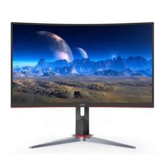 AOC CQ27G2 27" Monitor WQHD 144Hz HDMI DP FreeSync Curved LED Gaming Monitor