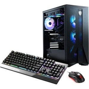 MSI Aegis RS AEGIS RS 12TE-283US Gaming Desktop Computer - Intel Core i9 12th Gen i9-12900KF 3.20 GHz - 32 GB RAM DDR5 SDRAM - 2 TB HDD - 1 TB M.2 PCI Express NVMe SSD - Matte Black