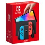 nintendo switch OLED red + Blue