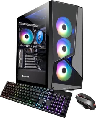 iBUYPOWER Pro Gaming PC Slate5MR 249a Ryzen 5 NVIDIA GTX 1650 4GB, 8GB DDR4, 480 GB SSD