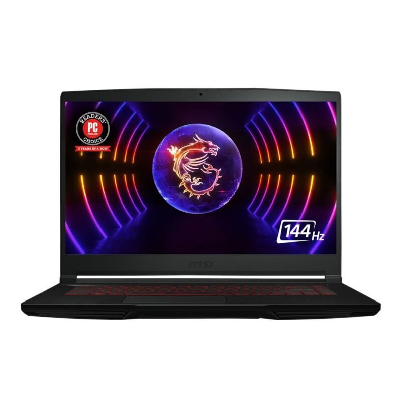 MSI Thin GF63-12UCX-814US 15.6" Gaming Laptop Computer - Black