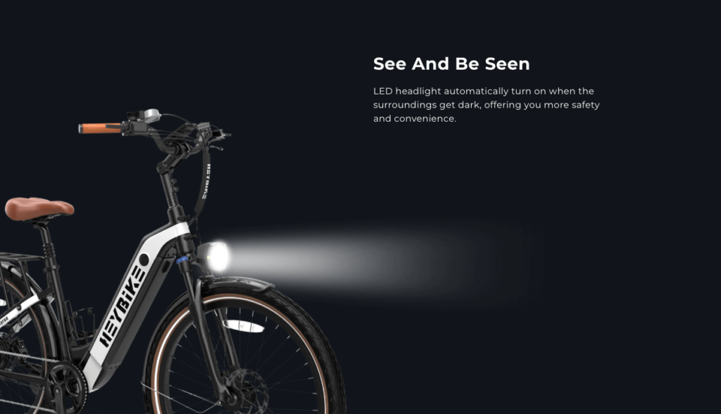 HeyBike Cityrun headlight